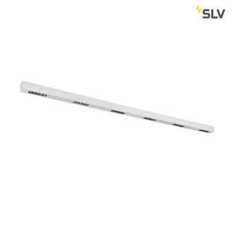 SLV Q-LINE CL, LED Indoor Deckenaufbauleuchte, 2m, BAP, silber, 3000K