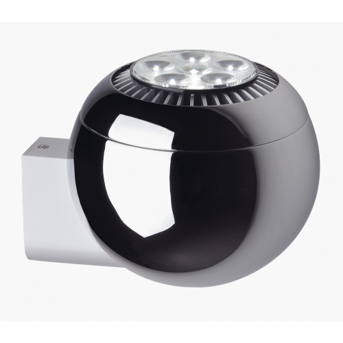 SLV LIGHT EYE BALL Wandleuchte, chrom/weiss, GU10, max. 75W
