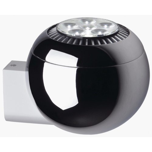 SLV LIGHT EYE BALL Wandleuchte, chrom/weiss, GU10, max. 75W