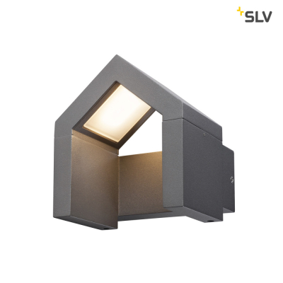 SLV RASCALI WL, LED Outdoor Wandaufbauleuchte, anthrazit, 3000K