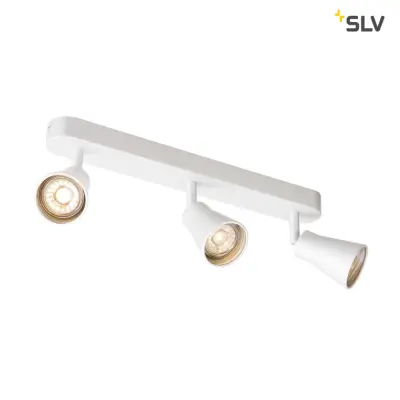 SLV AVO CW Triple, Indoor Wand- und Deckenaufbauleuchte, QPAR51, weiß, max. 50W