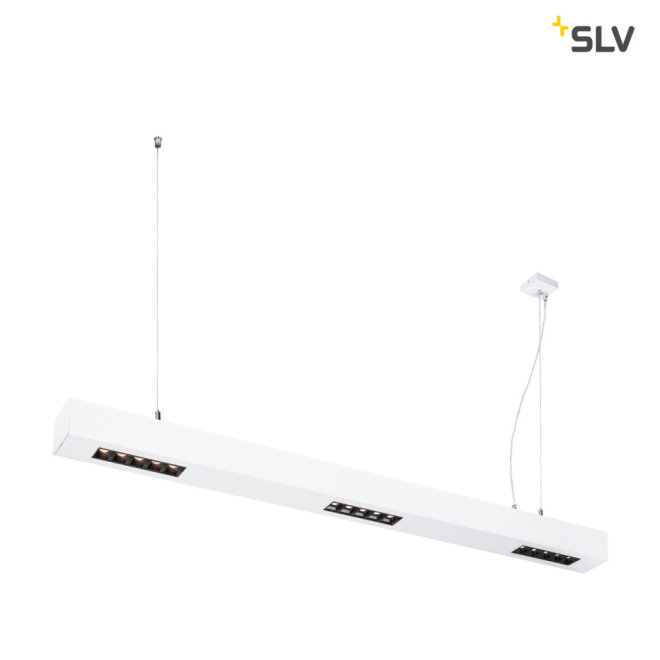 SLV Q-LINE PD, LED Indoor Pendelleuchte, 1m, BAP, weiß, 3000K