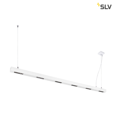 SLV Q-LINE PD, LED Indoor Pendelleuchte, 2m, BAP, weiß, 3000K