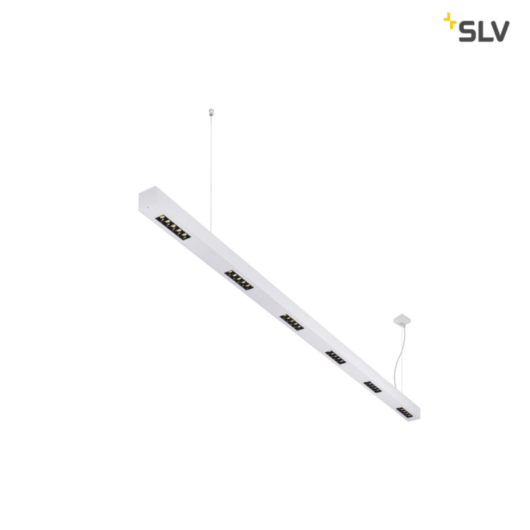 SLV Q-LINE PD, LED Indoor Pendelleuchte, 2m, BAP, silber, 4000K