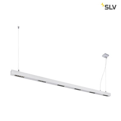 SLV Q-LINE PD, LED Indoor Pendelleuchte, 2m, BAP, silber, 4000K