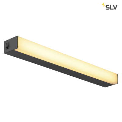 SLV SIGHT LED, Wand- und Decken- leuchte, mit Schalter, 600mm, schwarz