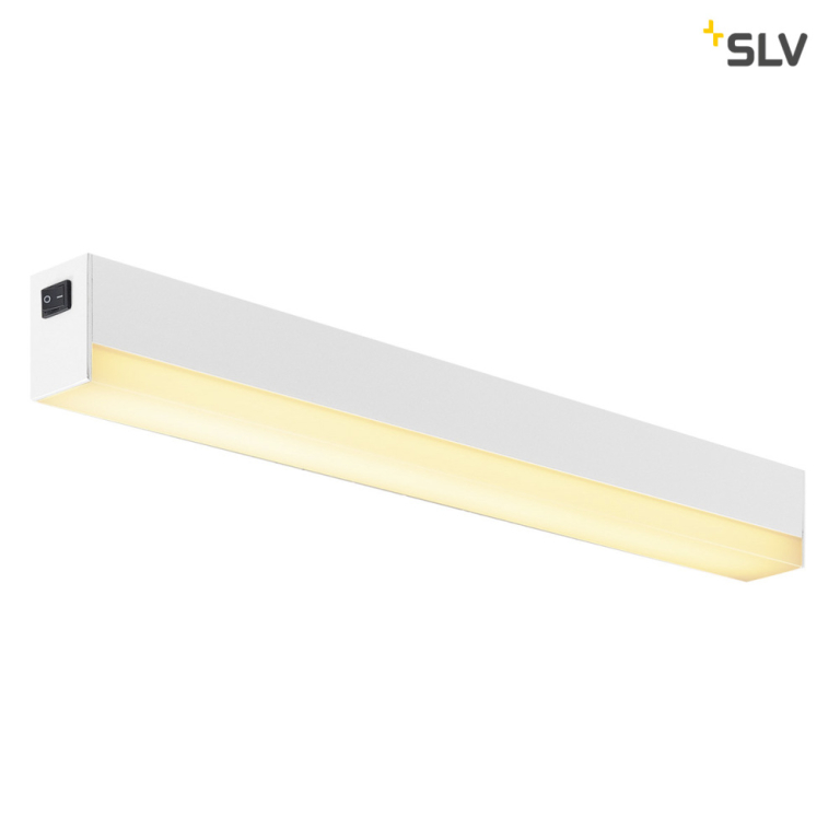 SLV SIGHT LED, Wand- und Decken- leuchte, mit Schalter, 600mm, weiss