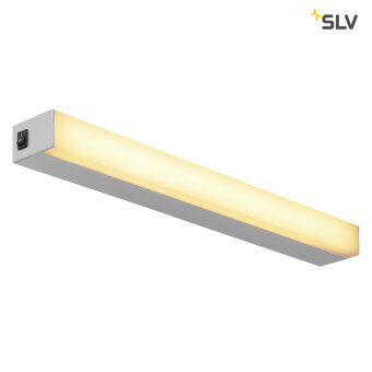 SLV SIGHT LED, Wand- und Decken- leuchte, mit Schalter, 600mm, silber