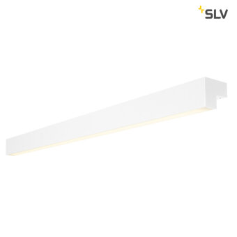 SLV L-LINE 120 LED, Wand- und Deckenleuchte, IP44, 3000K, 3000lm, weiss