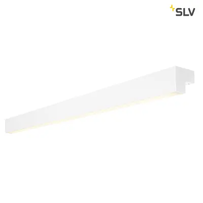 SLV L-LINE 120 LED, Wand- und Deckenleuchte, IP44, 3000K, 3000lm, weiss