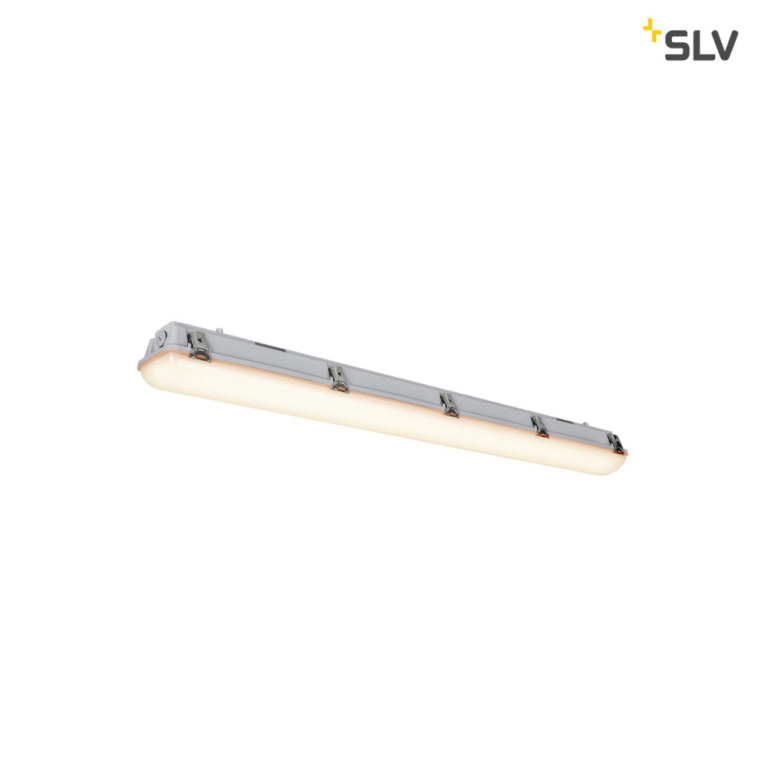 SLV IMPERVA 120 CW, LED Outdoor Wand- und Deckenaufbauleuchte, IP66, grey, 3000K