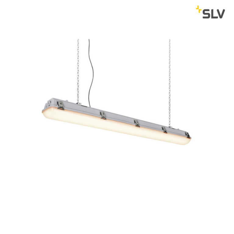 SLV IMPERVA 120 CW, LED Outdoor Wand- und Deckenaufbauleuchte, IP66, grey, 3000K