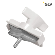 Leuchtenadapter, mechanisch für S-TRACK 3P.-Schiene, verkehrsweiß