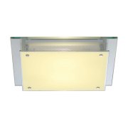 GLASSA SQUARE E27 Deckenleuchte, eckig, 2xE27, max. 2x60W