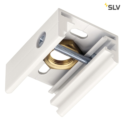 SLV EUTRAC Pendelclip für 3-Phasenstromschiene, verkehrsweiss