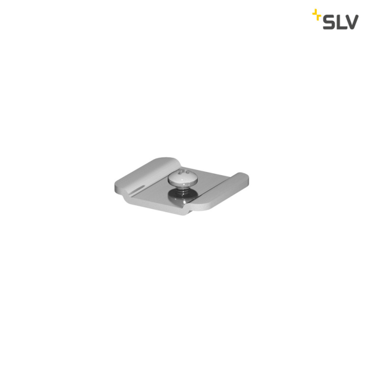 SLV H-PROFIL D-TRACK Schienensystemadapter, silber