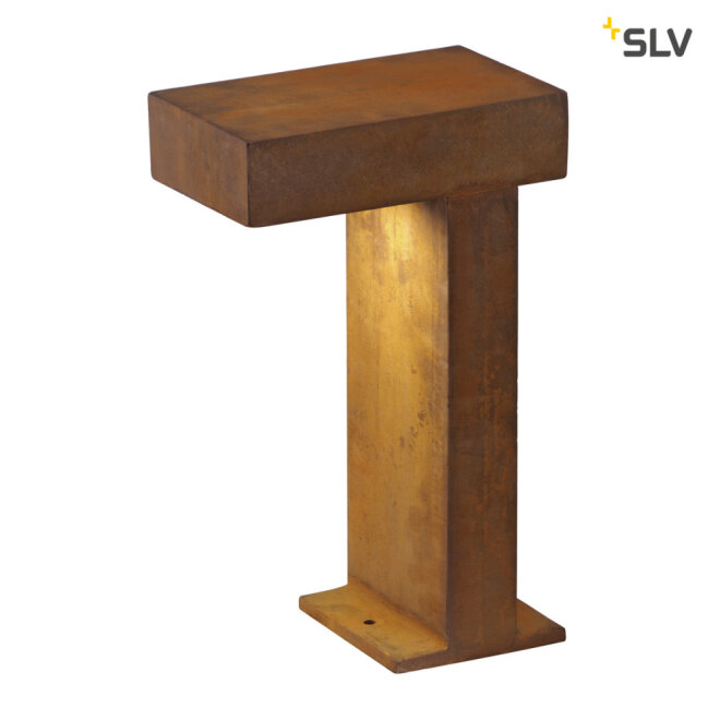 SLV RUSTY PATHLIGHT 40, LED Outdoor Stehleuchte, rost farbend, IP55, 3000K