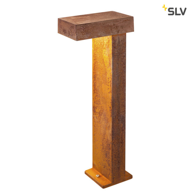 SLV RUSTY PATHLIGHT 70, LED Outdoor Stehleuchte, rost farbend, IP55, 3000K