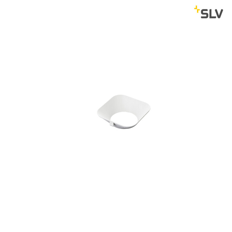 SLV RENISTO DL Abdeckung, eckig, weiß, klein