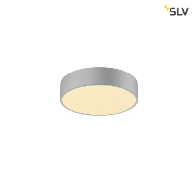 SLV MEDO 30 CW, CORONA, LED Indoor Wand- und Deckenaufbauleuchte, TRIAC, silbergrau 3000/4000K