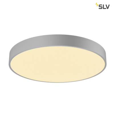 SLV MEDO 60 CW, CORONA, LED Indoor Wand- und Deckenaufbauleuchte, TRIAC, silbergrau 3000/4000K