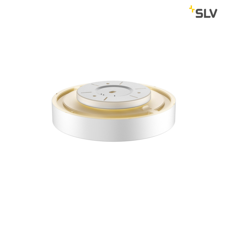 SLV MEDO 40 CW, CORONA, LED Indoor Wand- und Deckenaufbauleuchte, DALI, weiß, 3000/4000K