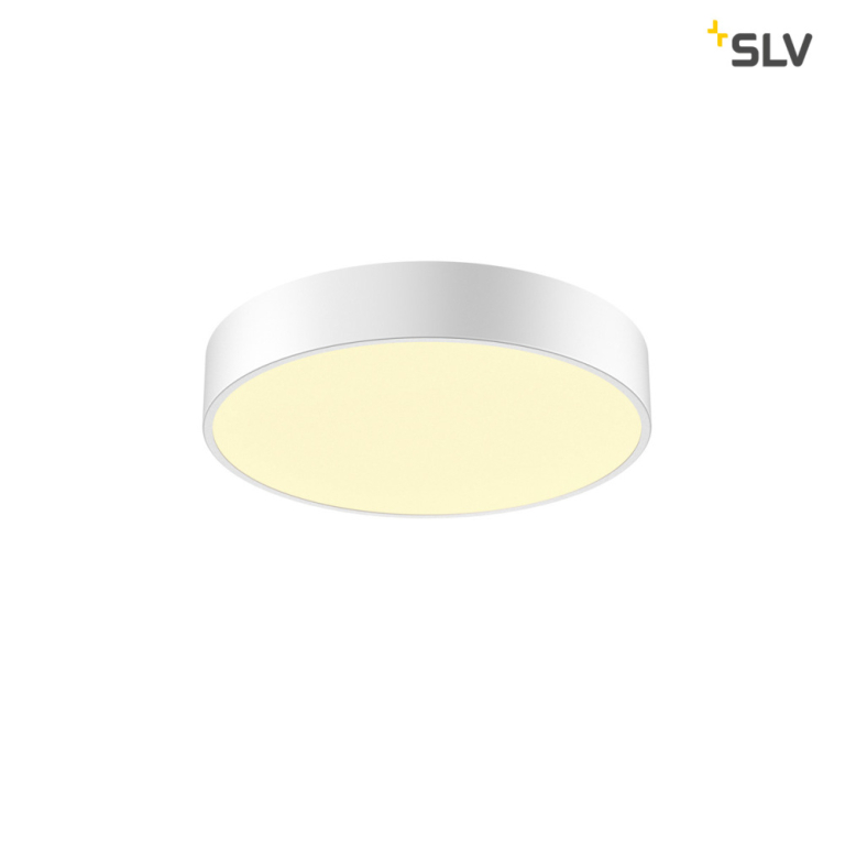SLV MEDO 40 CW, CORONA, LED Indoor Wand- und Deckenaufbauleuchte, DALI, weiß, 3000/4000K