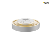 MEDO 40 CW, CORONA, LED Indoor Wand- und Deckenaufbauleuchte, DALI, silbergrau, 3000/4000K