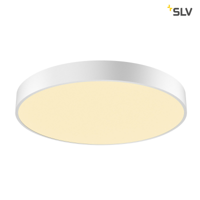 SLV MEDO 60 CW, CORONA, LED Indoor Wand- und Deckenaufbauleuchte, DALI, silbergrau, 3000/4000K