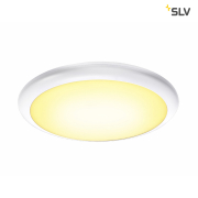 RUBA 20 CW, LED Outdoor Wand- und Deckenaufbauleuchte, weiß, IP65, 3000/4000K