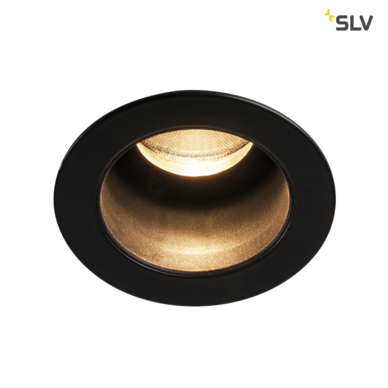 TRITON MINI DL, LED Indoor Deckeneinbauleuchte, schwarz, 3000K, 15°