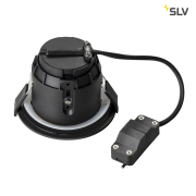 VARU QPAR51 DL, Outdoor Deckeneinbauleuchte, schwarz, IP20/65