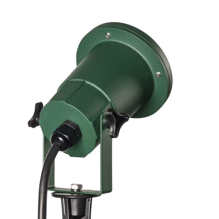 SLV BIG NAUTILUS QPAR51, Outdoor Erdspießleuchte, grün IP65 max. 11W