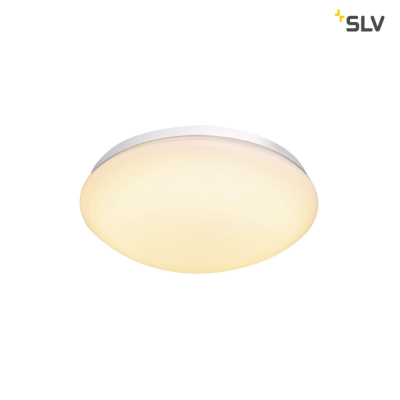 SLV LIPSY 30 Dome, LED Outdoor Wand- und Deckenaufbauleuchte, weiß, IP44, 3000/4000K