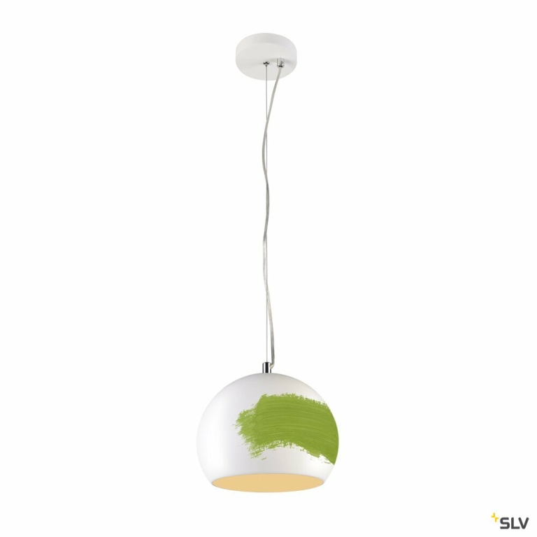 SLV PLASTRA 25 PD, Indoor Pendelleuchte, TCR-TSE, weiß, 11W
