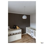 PLASTRA 25 PD, Indoor Pendelleuchte, TCR-TSE, weiß, 11W