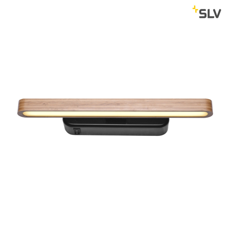 SLV VINCELLI D WL, LED Indoor Displayleuchte, kurz,  Bambus 2700K