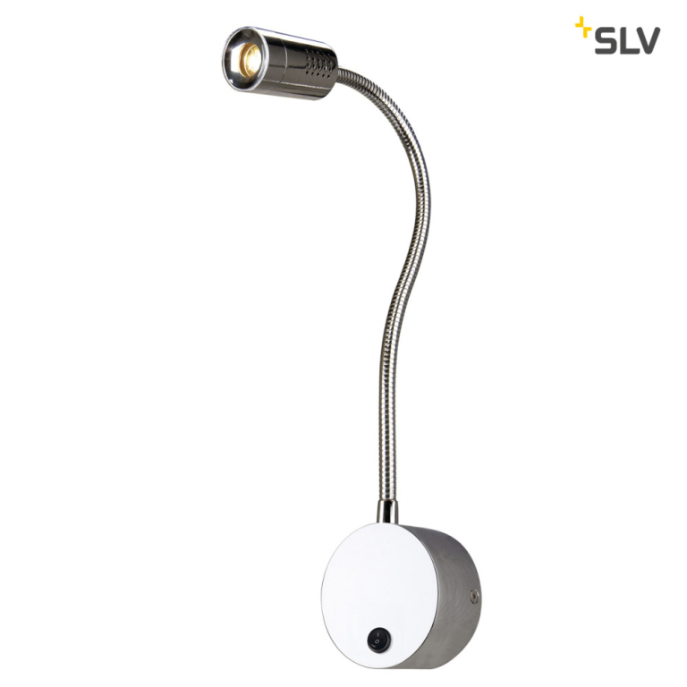 SLV DIO FLEX PLATE, WL, LED Indoor Displayleuchte, chrom, 2700K