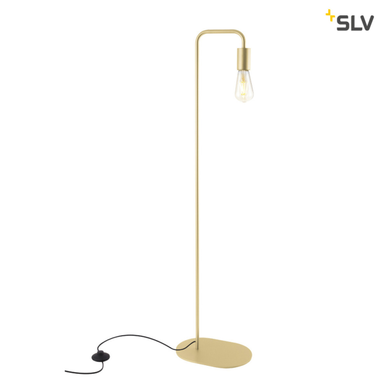 SLV FITU FL, Indoor Stehleuchte, E27, soft gold, max. 24W