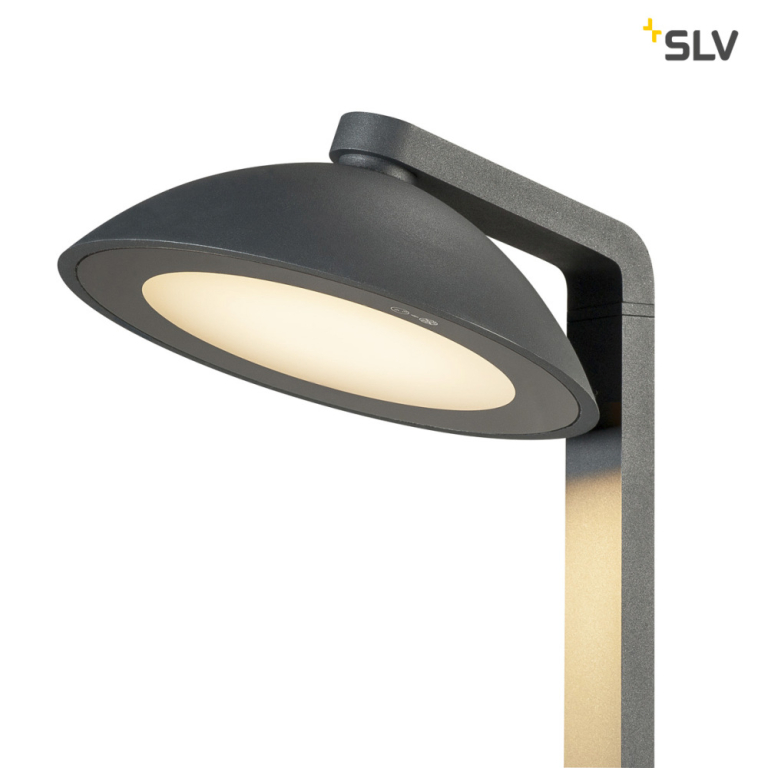 SLV MALU Pole, LED Outdoor Stehleuchte, anthrazit, IP44, 3000K