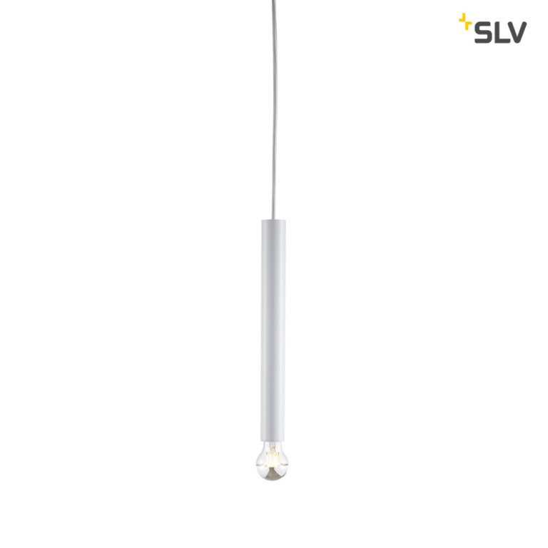 SLV FITU PD, Indoor Pendelleuchte, E27, weiß, max. 60W