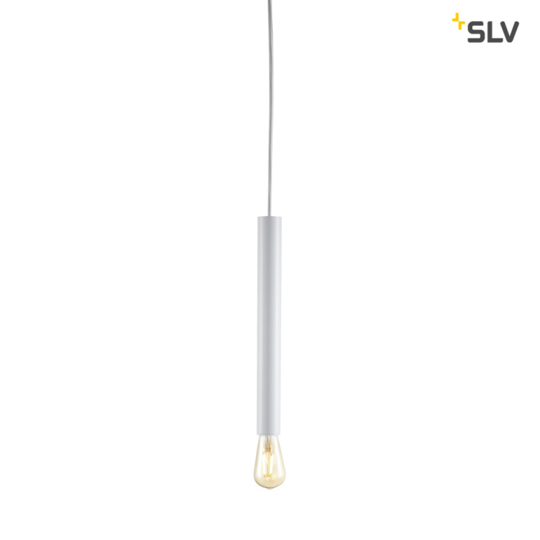 SLV FITU PD, Indoor Pendelleuchte, E27, weiß, max. 60W