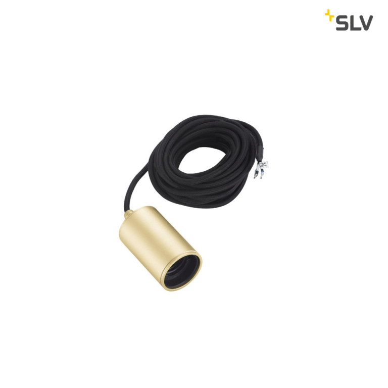 SLV FITU PD, Indoor Pendelleuchte, E27, soft gold, max. 60W, 5m