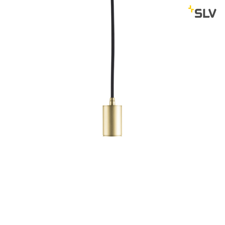 SLV FITU PD, Indoor Pendelleuchte, E27, soft gold, max. 60W, 5m