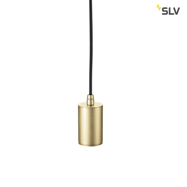 SLV FITU PD, Indoor Pendelleuchte, E27, soft gold, max. 60W, 5m