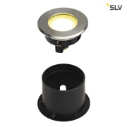 DASAR® Flat, Outdoor LED Bodeneinbauleuchte, Edelstahl 304, 4000K, IP67, 4,3W