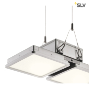 ALMINO PD, double, LED Outdoor Deckenaufbauleuchte, UGR<19 grey IP65 4000K
