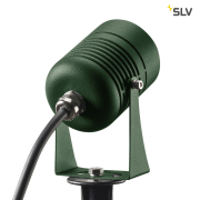 LED SPIKE, LED Outdoor Erdspießleuchte, grün, IP55, 3000K, 40°