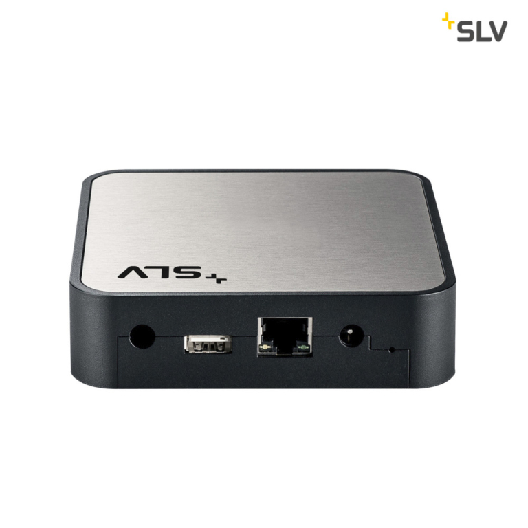 SLV VALETO® Gateway, metall gebürstet/schwarz