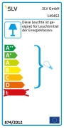 COUPA FLEXLED Wandleuchte, chrom, satiniertes Glas, 1xG9 max. 40W, 3W LED, 3000K
